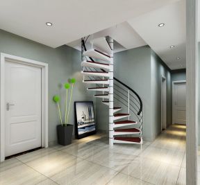 复式现代简约风格 楼梯设计装修效果图片