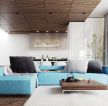 现代家居设计客厅转角沙发装修效果图片2023