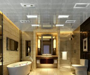 欧式浴缸 白色浴缸装修效果图片