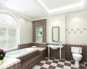 欧式浴缸 卫生间的图片
