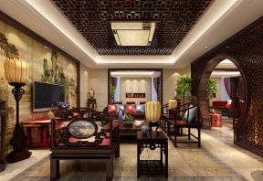 中式家装元素 高档别墅设计图