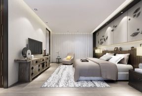 家装卧室中式元素设计效果图