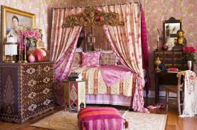 公主风格卧室装修效果图片欣赏