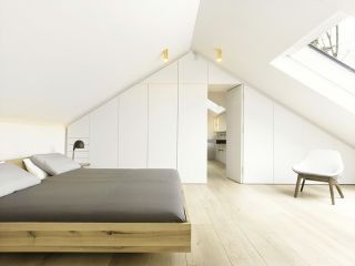 北欧风格阁楼卧室阳光房装修效果图片