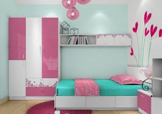 小女生卧室风格设计