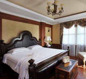 家居窗帘卧室 古典欧式风格装修图片