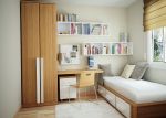  现代简单装修适合小卧室家具图片