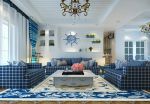 整套地中海风格之客厅地毯图片