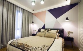100平米小户型 卧室背景墙设计