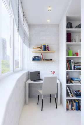 50平米单身公寓 家庭小面积书房