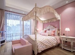 经典欧式女生卧室布置设计图