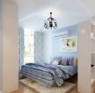 地中海风格清新小卧室装修效果图片室内设计