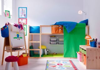 儿童卧室组合家具设计摆放图片欣赏