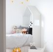 10平儿童房床头背景墙装修效果图片