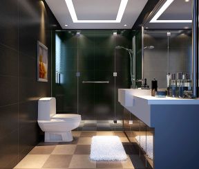 现代家居卫生间 卫生间淋浴房效果图