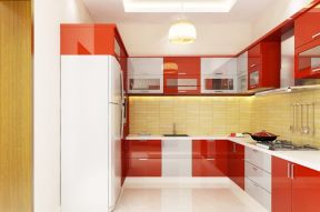 时尚现代家装风格厨房柜门颜色效果图欣赏
