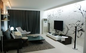 新中式客厅电视墙 家装中的中式元素