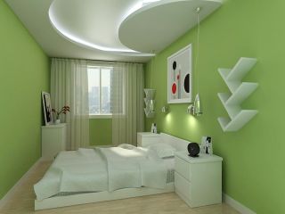 10平米现代卧室装修效果图片