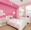 15平米卧室粉色墙面装修效果图片
