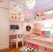 小户型儿童房间高低床设计装修效果图片