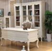 欧式风格书房书桌书柜设计
