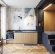 新中式风格单身公寓室内装饰元素