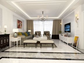 最新现代欧式客厅组合沙发装修效果图片