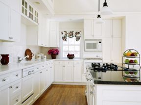 70平米两室一厅小厨房装饰 欧式厨房效果图