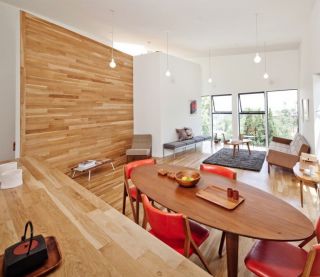 30平米简单客厅实木家具图片