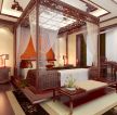 中式风格家居卧室装修图片