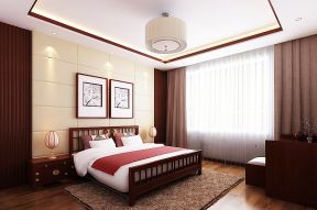 中式家居卧室装修图 中式仿古卧室装修效果图