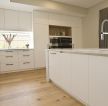 家装厨房白色橱柜设计装修效果图片