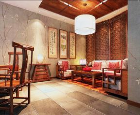 中式现代客厅 中式客厅家具摆放