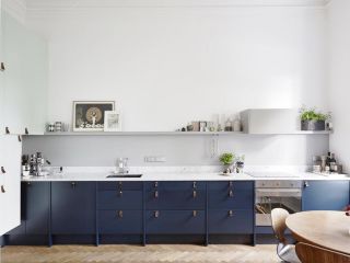 现代风格厨房整体橱柜颜色