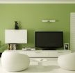 绿色家装客厅乳胶漆颜色搭配