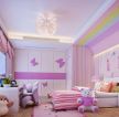 女孩儿童房粉色窗帘设计装修效果图片