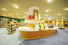 现代书馆建筑设计 建筑效果