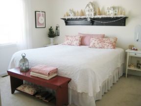 卧室家具床图片 小女生卧室设计