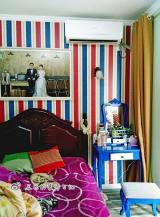 小卧室装潢地中海风格梳妆台效果图