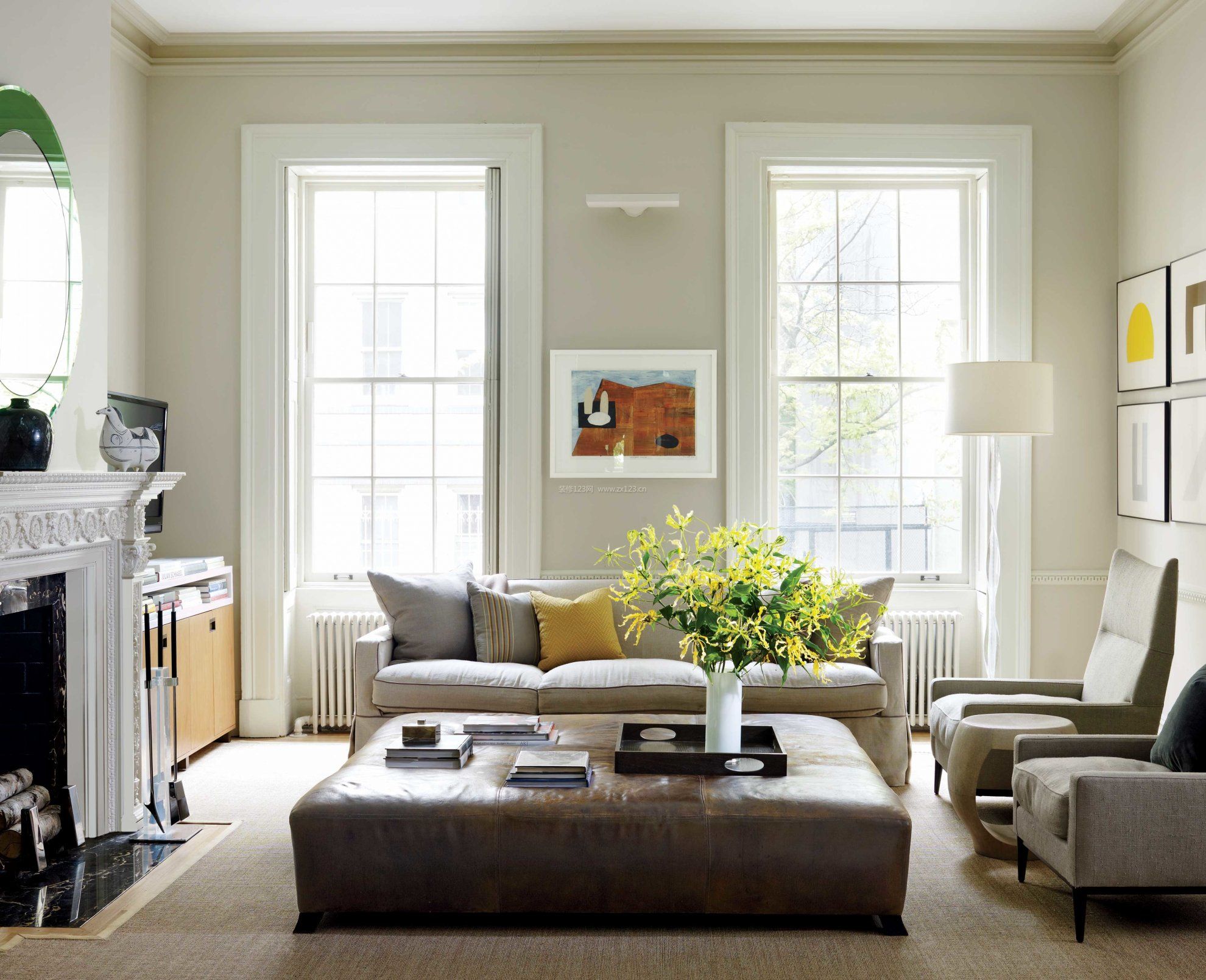 室内现代风格沙发背景墙设计效果图
