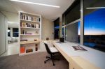 现代化新房飘窗书桌装修设计效果图片