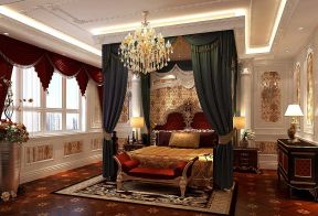 欧式复古风格 家居卧室设计图