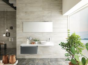 室内现代风格设计 洗手池装修效果图片