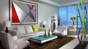 现代家居客厅 客厅沙发背景墙设计效果图