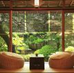 中式元素风格的休闲木屋别墅设计