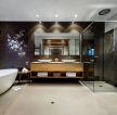 东南亚风格卫生间整体淋浴房装修效果图片