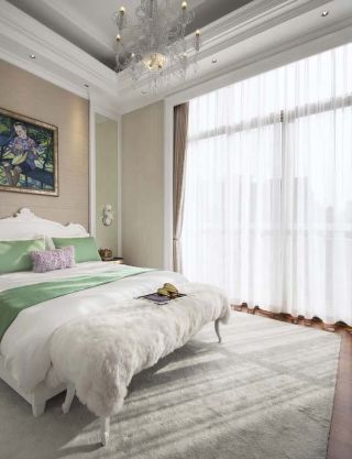 10平米卧室窗帘设计效果图