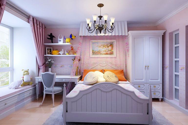 地中海家具风格家居卧室设计图片大全