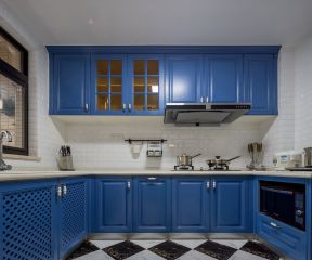 小型厨房餐厅设计图片 厨房橱柜颜色效果图