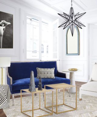 简欧式小户型客厅沙发装饰设计